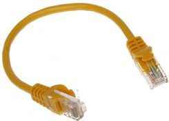Abcvision Patchcord Rj45/0.2-Yellow Kat.5E Żółty 0.2M (RJ4502YELLOW)