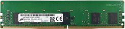 Pamięć RAM Micron 1X 8Gb Ecc Registered Ddr4 1Rx8 2400Mhz Pc4-19200 Rdimm (MTA9ASF1G72PZ2G3)