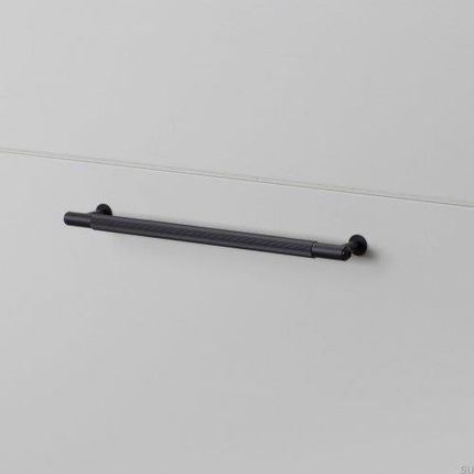 Buster + Punch Uchwyt meblowy Pull Bar Linear Medium 225 Metalowy Czarny GPB02293