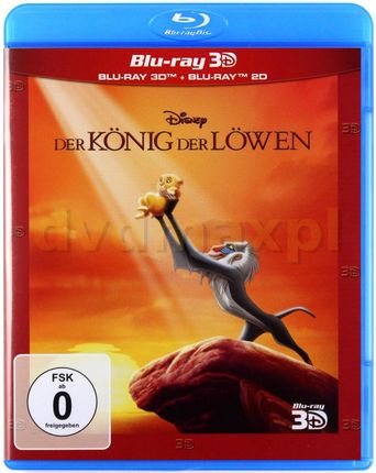 The Lion King (Król Lew) [Blu-Ray 3D]+[Blu-Ray]