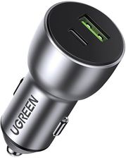 Ugreen Ładowarka samochodowa UGREEN, 3 A, 1 x USB, 1 x USB-C