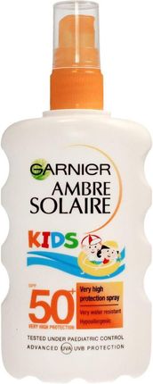 Garnier Ambre Solaire Spray ochronny do opalania SPF50+ dla dzieci 200 ml
