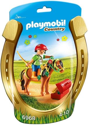 Playmobil 6968 Groomer With Bloom Pony Playset