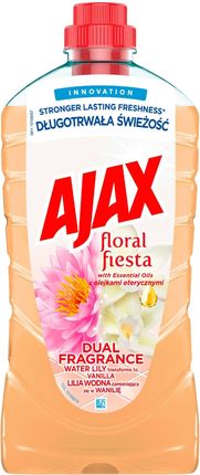 Ajax Floral Fiesta Dual Fragrance Płyn Uniwersalny Lilia Wodna & Wanilia 1 L