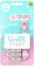 Zdjęcie Gillette Venus Start Maszynka Do Golenia + 3 Wkłady - Kietrz
