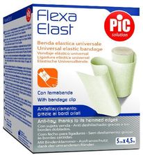 Zdjęcie SIROWA POLAND PIC FLEXAELAST BANDAŻ ELASTYCZNY O ŚREDNIM UCISKU 5CMX4,5M ZE SPINKĄ BIAŁY, 1SZT. - Cieszyn