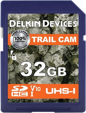 Delkin Trail Cam SDHC V10 R100/W30 32GB