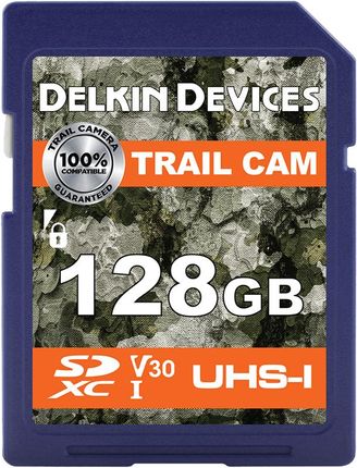 Delkin Trail Cam SDHC V10 R100/W30 128 GB