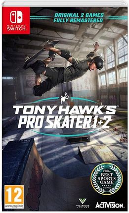 Tony Hawk's Pro Skater 1+2 (Gra NS)