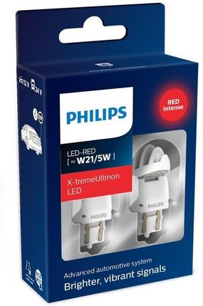 Philips Żarówki LED W21/5 X-treme Ultinon Gen2 (2 sztuki)