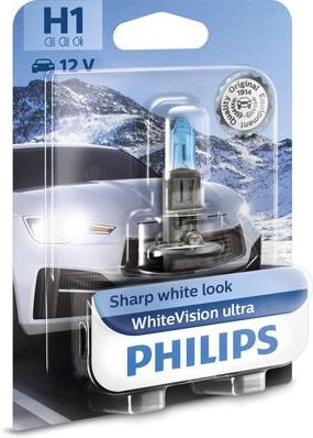 Philips Żarówki H1 i W5W WhiteVision Ultra (2 sztuki)