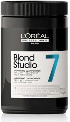 L’Oreal Professionnel Blond Studio Clay Powder Puder Dekoloryzujący 500G