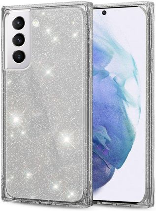 Xgsm Etui Square Glitter do Samsung Galaxy S21 Silver