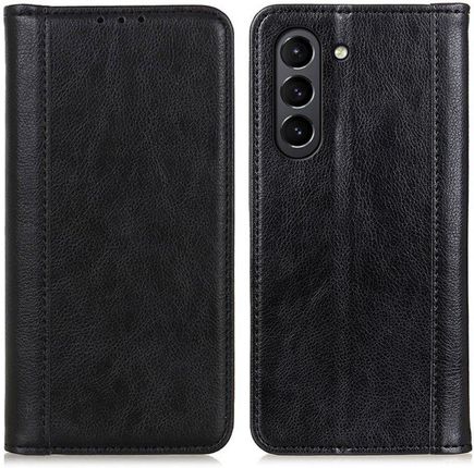 Erbord Etui Wallet do Samsung Galaxy S21 FE Litchi Leather Black