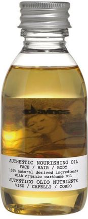 Davines Authentic Nourishing Oil Odżywczy Olejek Do Twarzy Włosów I Ciała 140 ml Davines