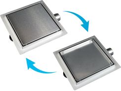 Zdjęcie Balneo Sq-Drain Kwadratowy Odpływ Liniowy 15X15Cm (SQDRAIN15X15) - Ząbki
