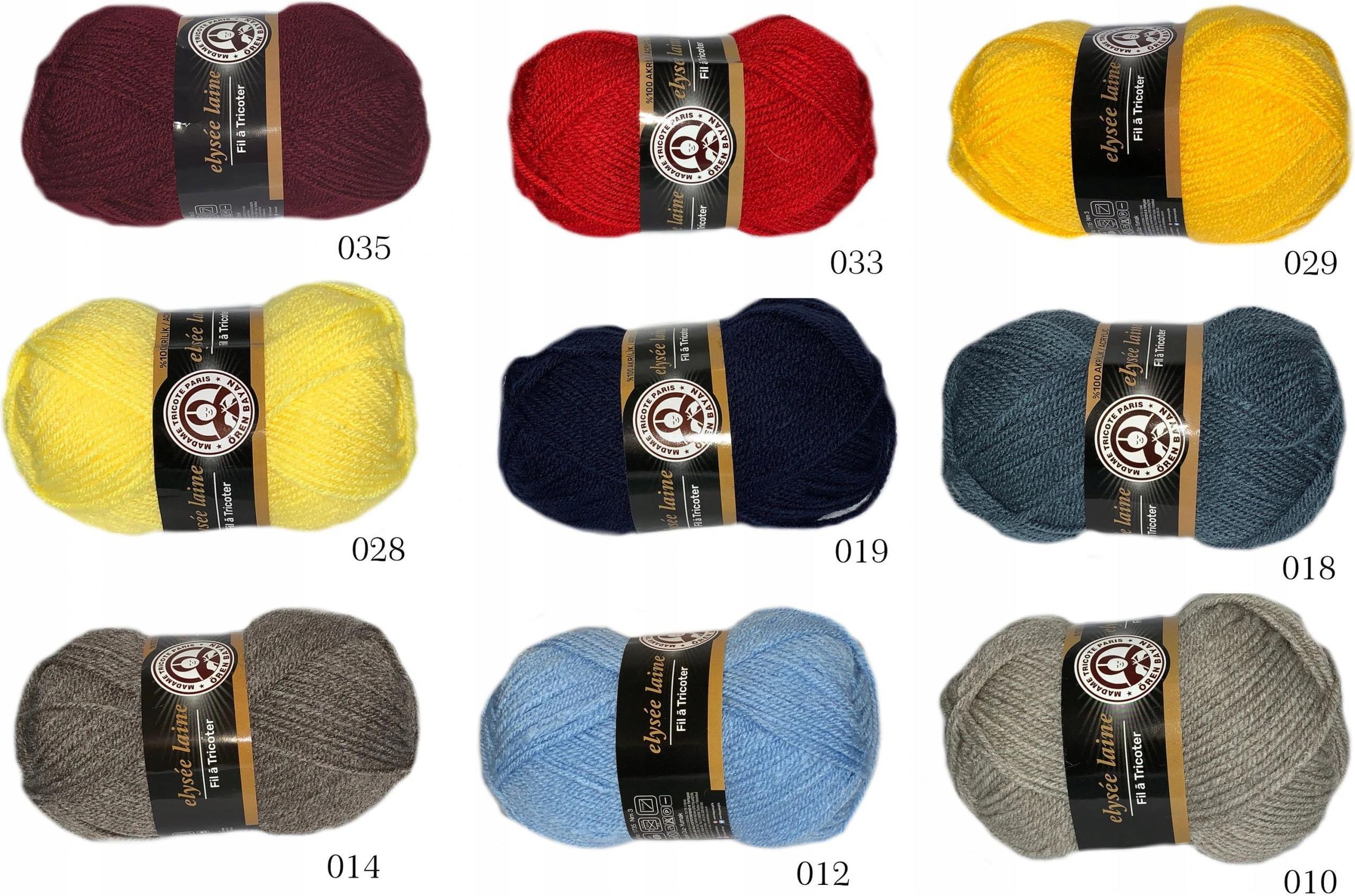 Madame Tricote Paris Włóczka Elysee Laine 150 Mb - zdjęcie 3 Madame Tricote Paris Włóczka Elysee Laine 150 Mb