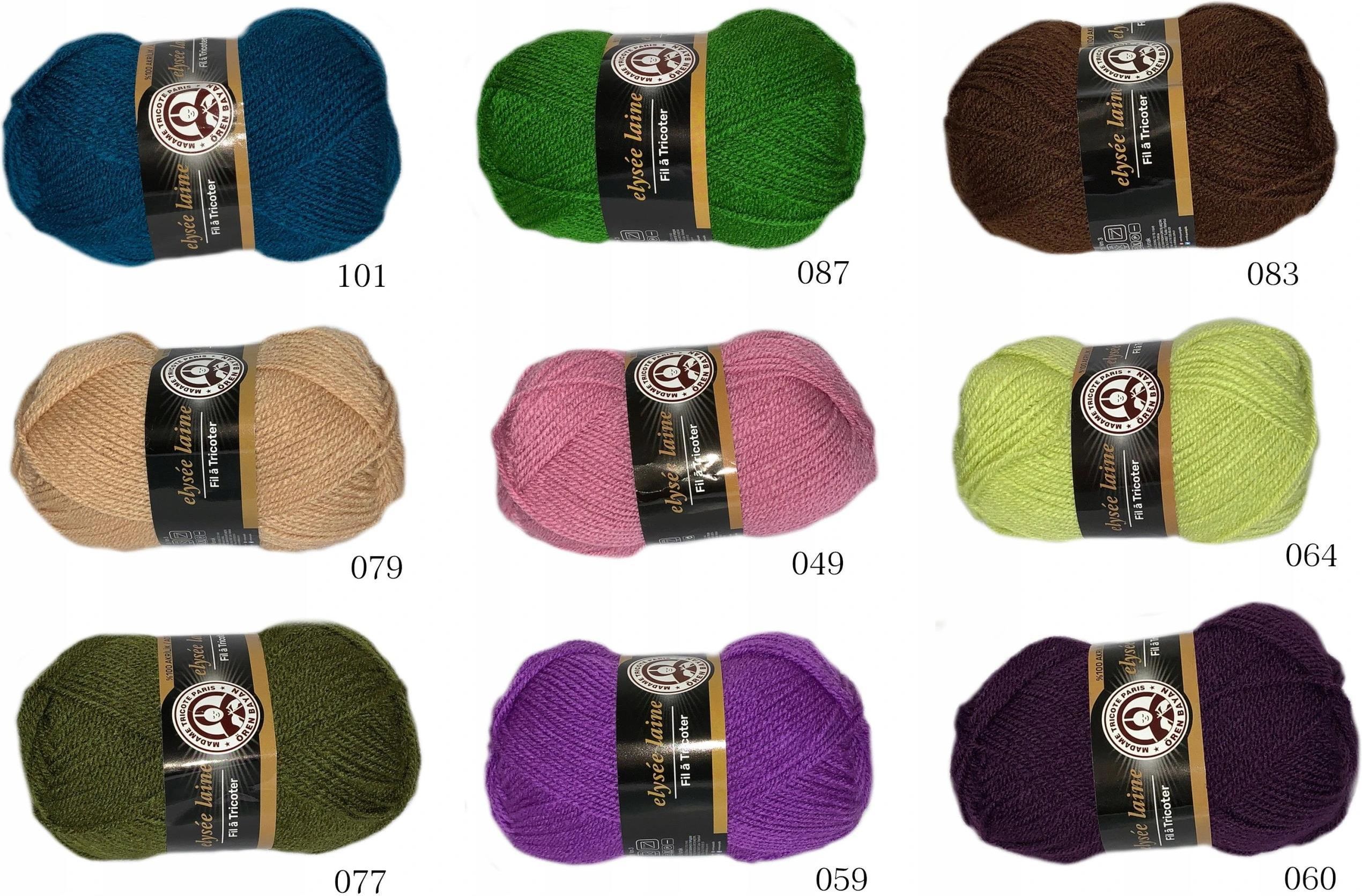 Madame Tricote Paris Włóczka Elysee Laine 150 Mb - zdjęcie 2 Madame Tricote Paris Włóczka Elysee Laine 150 Mb