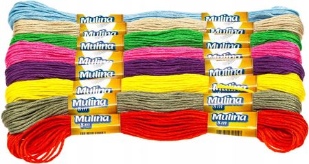 Mulina Brewis Mp Mix Pastelowe Kolory 8m