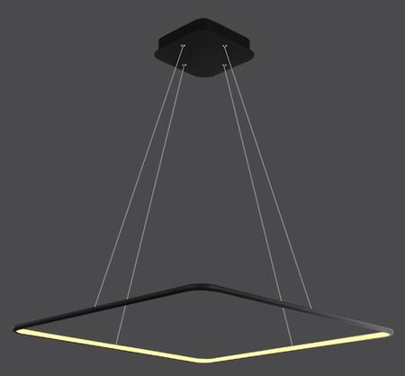 Altavola Design Altavola Design: Lampa wisząca Ledowe Kwadraty No. 1 in 3k czarna (LA079P_80_IN_3K_BLACK)