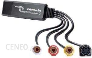 AVerMedia AVER DVD EzMaker 7 USB zewnętrzny tuner Analog to Digital (61C0390000AK)