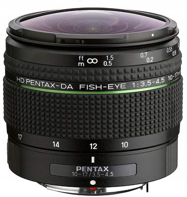 PENTAX - ＰＥＮＴＡＸ　ＤＡ１０－１７ｍｍ　Ｆ３．５－４．５ＦＩＳＨＥＹＥ Obiektyw do aparatu Pentax DA 10-17mm f/3.5-4.5 ED [If