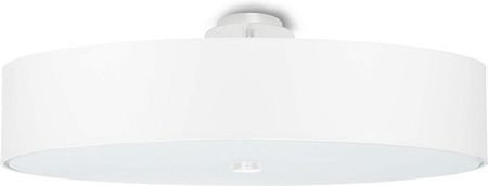 Lumes Biały minimalistyczny okrągły plafon 60 cm - EX663-Skalo (E13822SOLLUX_SL0809)