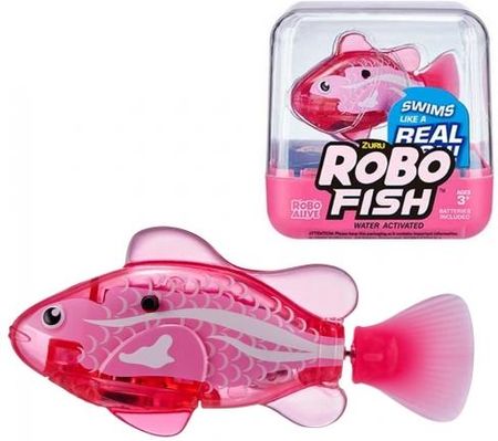 Zuru Robo Fish Rybka pływa jak prawdziwa różowa