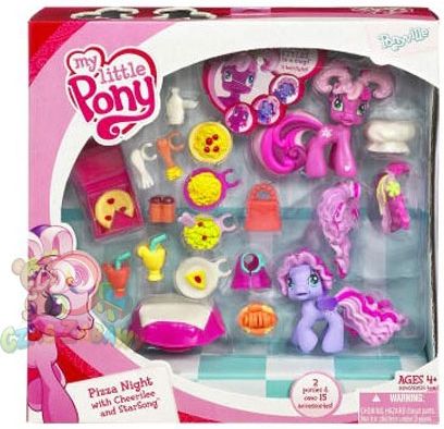 Hasbro My Little Pony Ponyville Cheerilee I Starsong Wieczór Z Pizzą 92146