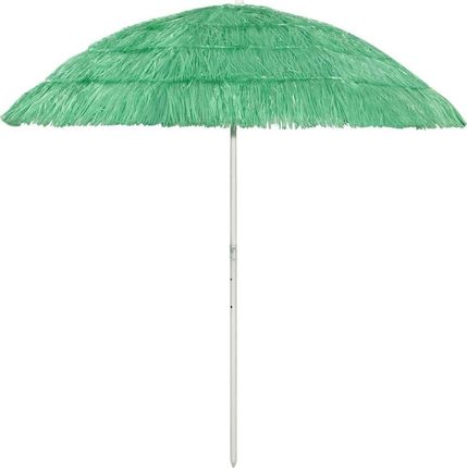 Vidaxl Parasol Plażowy Zielony 240cm Vidaxl