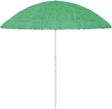 Vidaxl Parasol Plażowy Zielony 300cm Vidaxl
