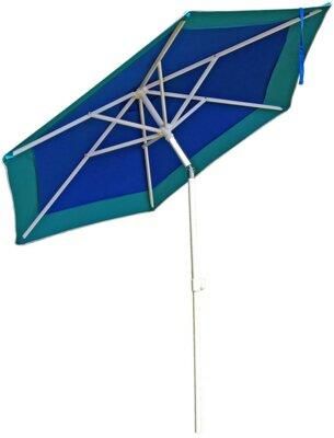 Parasol Royokamp Plażowo-Ogrodowy 1015798 Niebiesko-Zielony