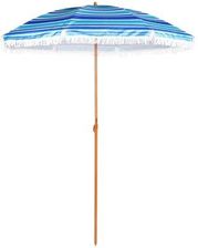 Zdjęcie Parasol Royokamp Plażowo-Ogrodowy 1036182 Biało-Niebieski - Kożuchów