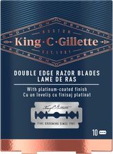 Zdjęcie King C. Gillette Double Edge Razor Blades ostrza wymienne 10 szt. - Żychlin