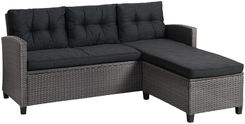 Zdjęcie Sofa Mora Szezlong 3-Miejsc. Szary - Wołów