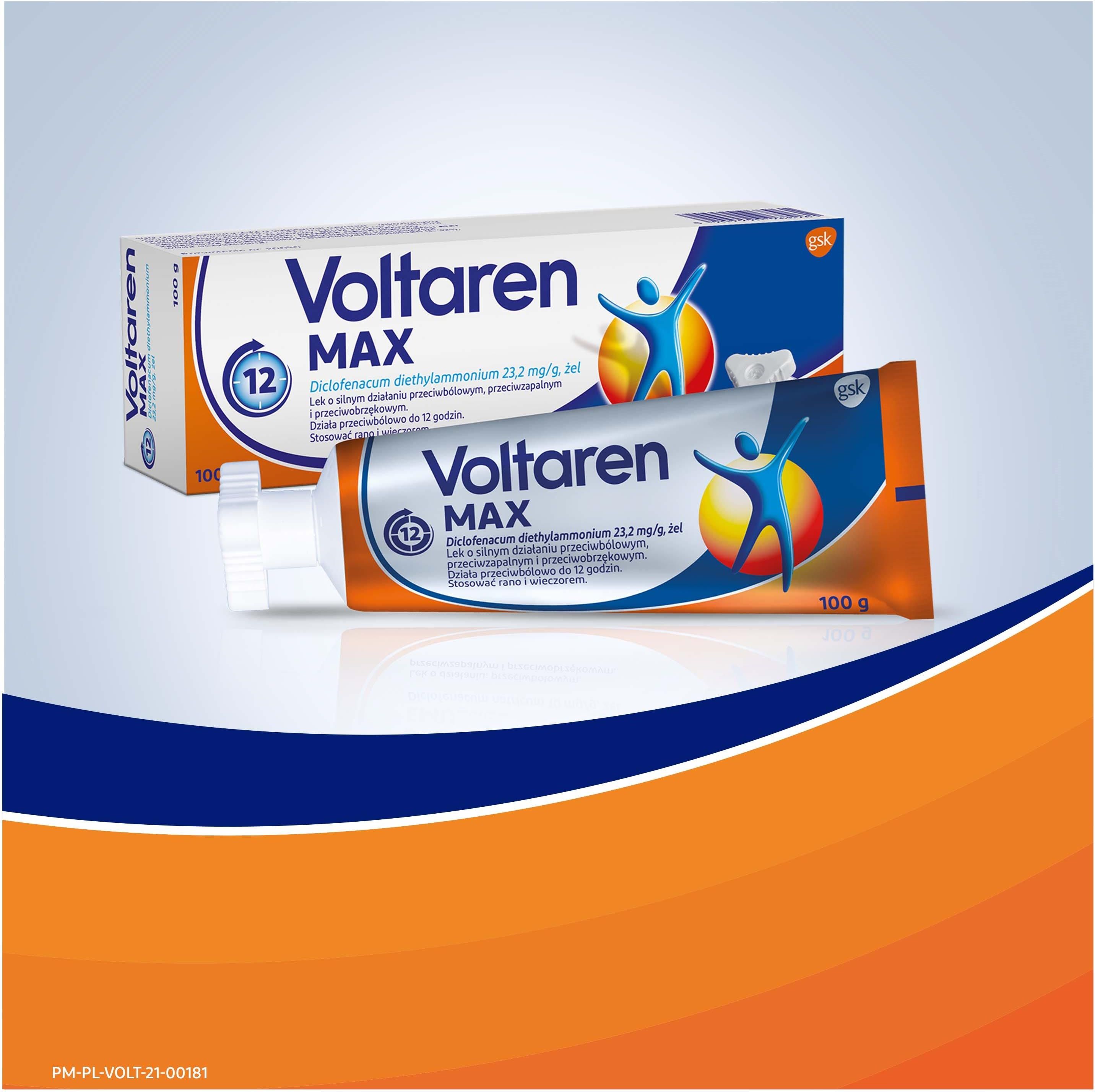 Voltaren Max żel 120g - zdjęcie 9 Voltaren Max żel 120g