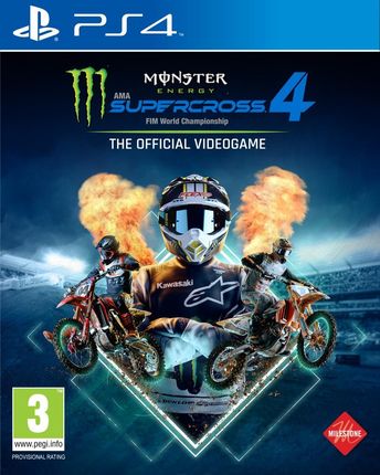 Monster Energy Supercross The Official Videogame 4  (Gra PS4)