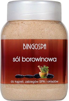 BINGOSPA Sól Borowinowa Do Kąpieli Zabiegów Spa I Okładów  1350 g