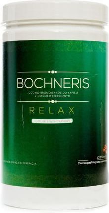 Bochneris Relax Sól Jodowo-Bromowa Z Olejkiem Lemongrasowym 1400 g