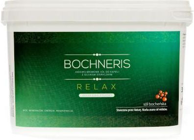 Bochneris Relax Sól Jodowo-Bromowa Z Olejkiem Eukaliptusowym 3Kg