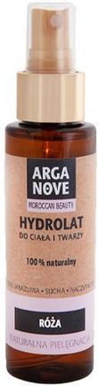 Arganove Hydrolat Róża 100% Naturalny 100Ml