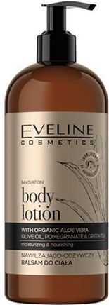 Eveline Cosmetics Organic Gold Nawilżająco Odżywczy Balsam Do Ciała 500 ml