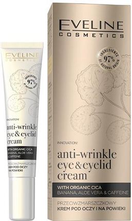 Eveline Cosmetics Organic Gold Przeciwzmarszczkowy Krem Pod Oczy I Na Powieki 20Ml