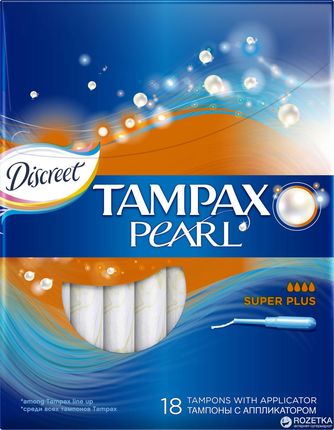Tampax Tampony Pearl Super Plus 18Szt.