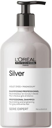 L'Oreal Professionnel Silver szampon do włosów siwych i rozjaśnionych 750ml