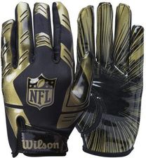 Wilson Rękawice do futbolu amerykańskiego NFL Stretch Receivers Gloves - Ochraniacze do sportów walki