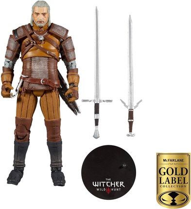 Mcfarlane, figurka kolekcjonerska Geralt Gold Label Series Wiedźmin