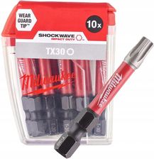Zdjęcie Milwaukee Końcówki Bity Shockwave 10Szt Tx30 50Mm  4932471574  - Lidzbark Warmiński