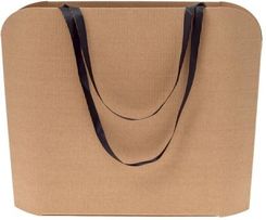 Torba z tektury karbowanej 405x120x300 / Wstążka