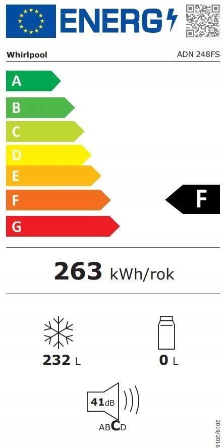 Whirlpool ADN 248 FS